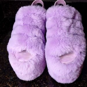 Fashion Nova Heel Sandals Size 8.5 Purple